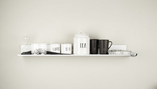 Hangman No Stud Reversible Floating Shelf