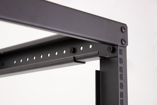 Vertical Cable Adjustable Open Frame Wall Mount Rack
