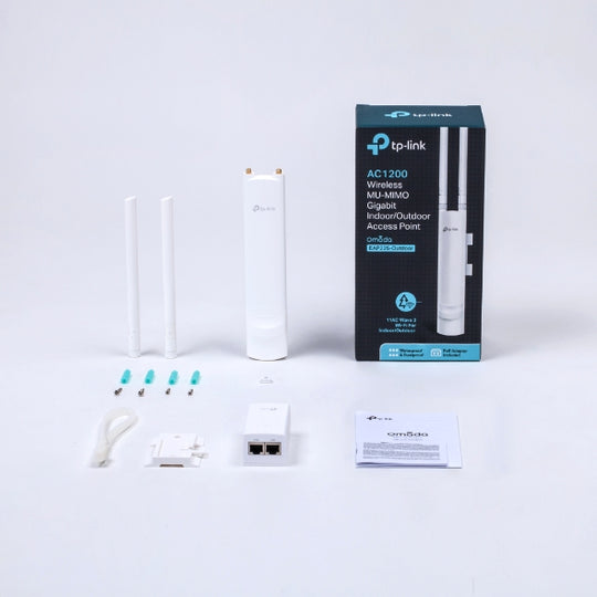 TP-Link EAP225-OUTDOOR AC1200 Wireless MU-MIMO Gigabit Indoor/Outdoor Access Point