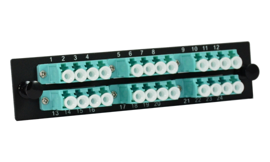Techlogix Networx Fiber Enclosure Panel - 12 Multimode Duplex LC