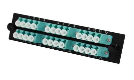 Techlogix Networx Fiber Enclosure Panel - 12 Multimode Duplex LC