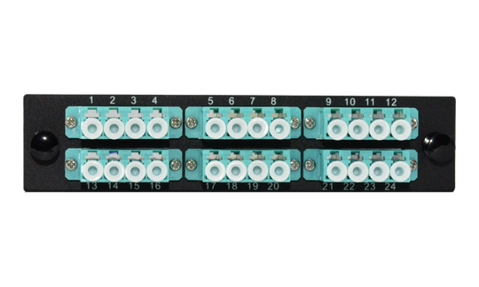 Techlogix Networx Fiber Enclosure Panel - 12 Multimode Duplex LC