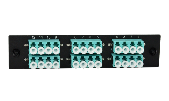 Techlogix Networx Fiber Enclosure Panel - 12 Multimode Duplex LC