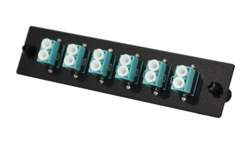 Techlogix Networx Fiber Enclosure Panel - 6 Multimode Duplex LC