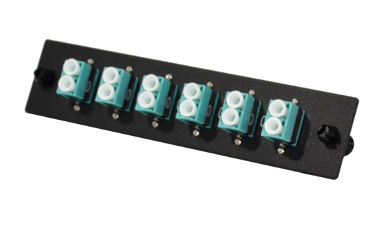 Techlogix Networx Fiber Enclosure Panel - 6 Multimode Duplex LC