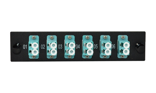 Techlogix Networx Fiber Enclosure Panel - 6 Multimode Duplex LC