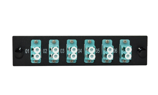 Techlogix Networx Fiber Enclosure Panel - 6 Multimode Duplex LC