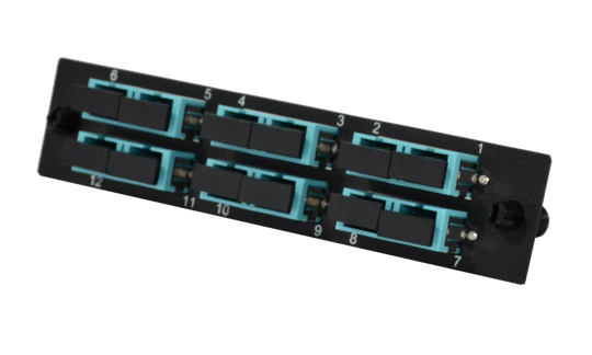 Techlogix Networx Fiber Enclosure Panel - 6 Multimode Duplex SC