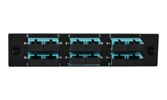 Techlogix Networx Fiber Enclosure Panel - 6 Multimode Duplex SC