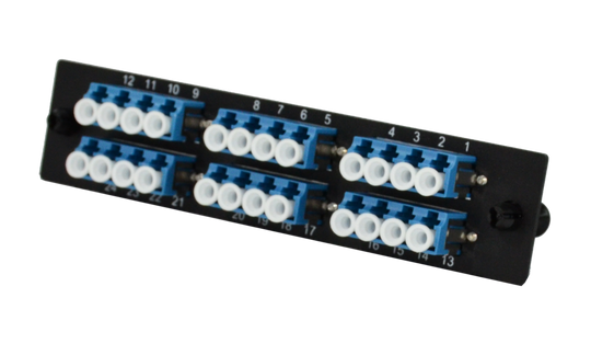 Techlogix Networx Fiber Enclosure Panel - 12 Single Mode Duplex LC
