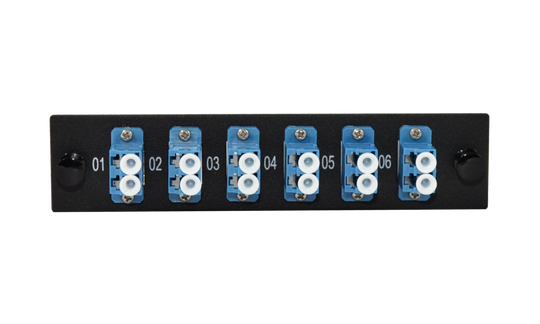 Techlogix Networx Fiber Enclosure Panel - 6 Single Mode Duplex LC