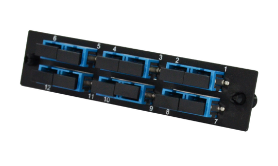 Techlogix Networx Fiber Enclosure Panel - 6 Single Mode Duplex SC