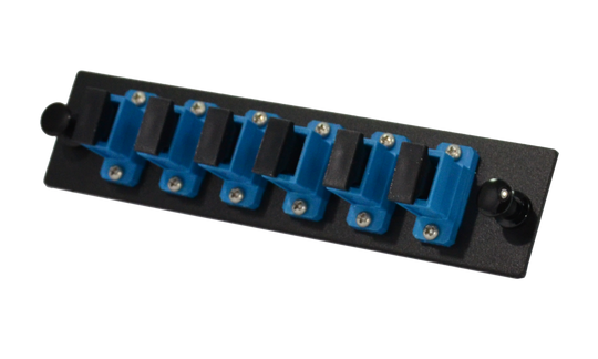 Techlogix Networx Fiber Enclosure Panel - 6 Single Mode Simplex SC