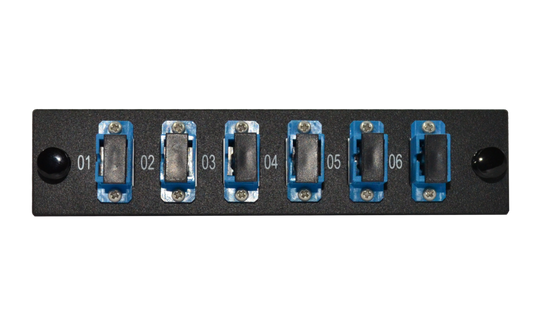 Techlogix Networx Fiber Enclosure Panel - 6 Single Mode Simplex SC