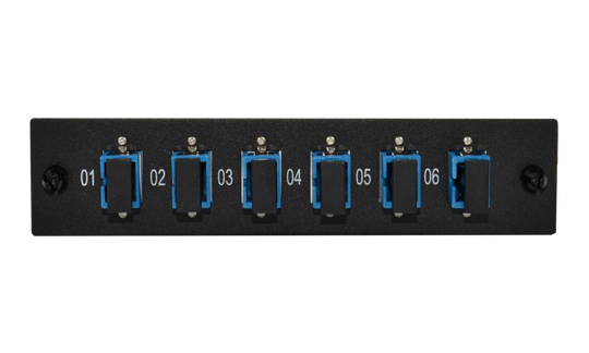 Techlogix Networx Fiber Enclosure Panel - 6 Single Mode Simplex SC