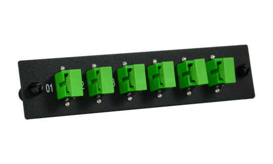 Techlogix Networx Fiber Enclosure Panel - 6 Single Mode Simplex SC/APC