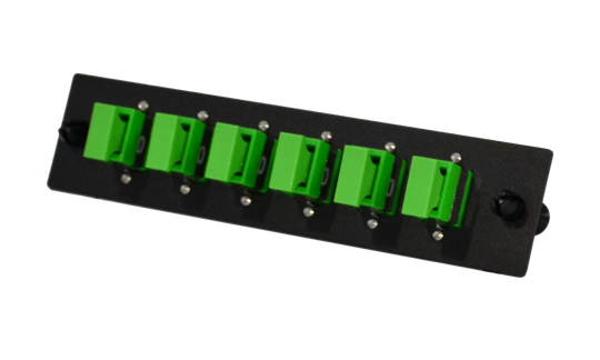 Techlogix Networx Fiber Enclosure Panel - 6 Single Mode Simplex SC/APC