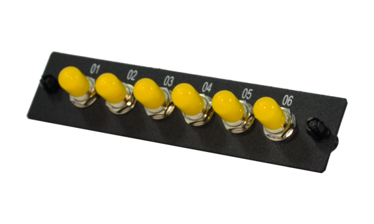 Techlogix Networx Fiber Enclosure Panel - 6 Single Mode ST