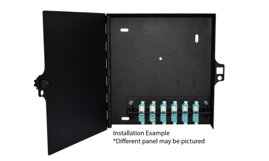 Techlogix Networx Fiber Enclosure Panel - 6 Single Mode Simplex SC/APC