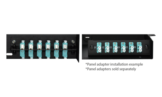 Techlogix Networx Fiber Rack-Mount Distribution Unit - 6 Panel Slots