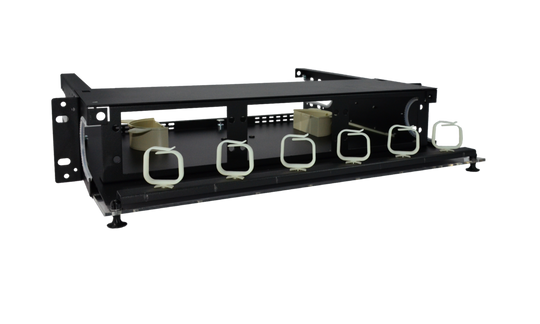 Techlogix Networx Fiber Rack-Mount Distribution Unit - 6 Panel Slots