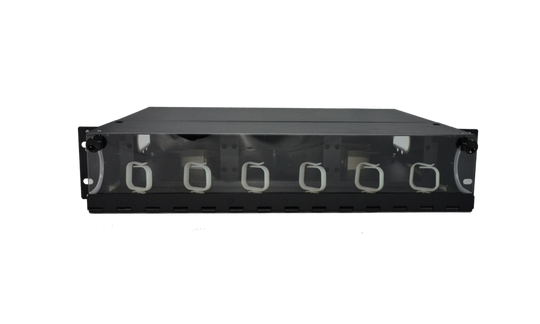 Techlogix Networx Fiber Rack-Mount Distribution Unit - 6 Panel Slots