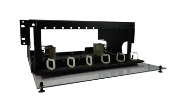 Techlogix Networx Fiber Rack-Mount Distribution Unit - 12 Panel Slots