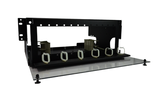 Techlogix Networx Fiber Rack-Mount Distribution Unit - 12 Panel Slots
