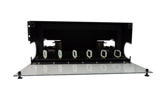 Techlogix Networx Fiber Rack-Mount Distribution Unit - 12 Panel Slots