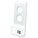 Quest Wall Plate W/ Dual USB Charging, White, ETL