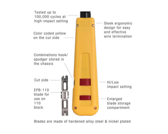 Jonard Tools Punchdown Tool with 110 Blade