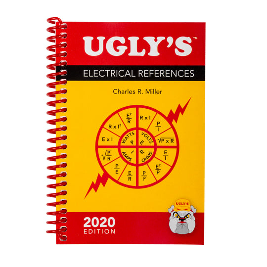Gardner Bender Ugly's Electrical References - Revised 2020 Edition - Pro Electrician Reference Guide, ERB-UG