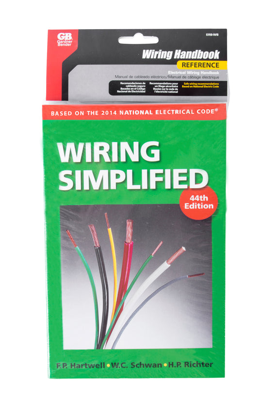 Gardner Bender Wiring Simplified 44th Edition - DIY Electrical Installation Guide, ERB-WS