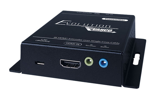 Evolution 4K HDMI Extender over Single Coax Cable with Bi-directional IR