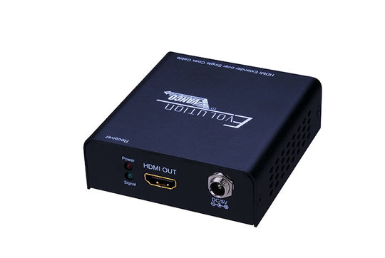 Evolution HDMI® over Single Coax Extender w/IR, 1080p, 396ft/120m