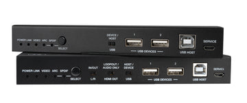 Evolution Uncompressed 4K HDBaseT Extender with eARC, KVM, PoH and Ethernet
