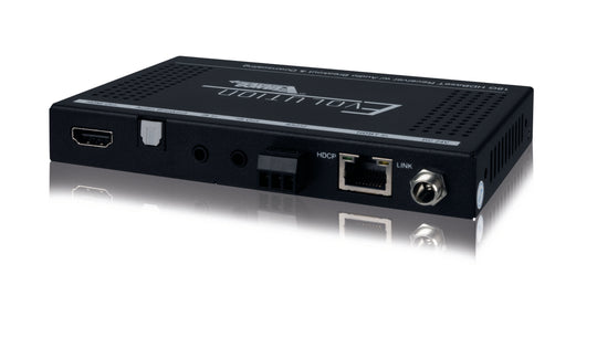 Evolution 2.0 HDBaseT POC Downscaling Receiver IR, RS-232, Digital Audio In&Out, ARC