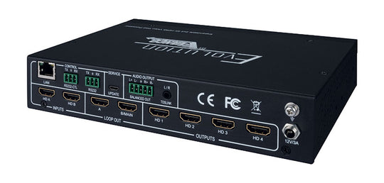 Evolution Expandable 4K 2×4 HDMI Video Wall Processor