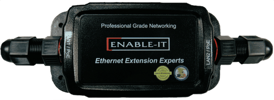 Enable-IT 24V Outdoor Gigabit Inline PoE Reducer