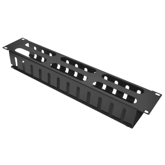 Cable Manager 12-Finger Duct with Cover - 2U