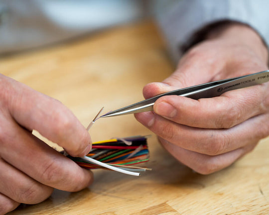 Jonard Tools Fiber Optic Tweezers, 5"