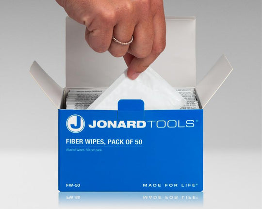 Jonard Tools Fiber Connector Cleaning And Inspection Kit, TK-189