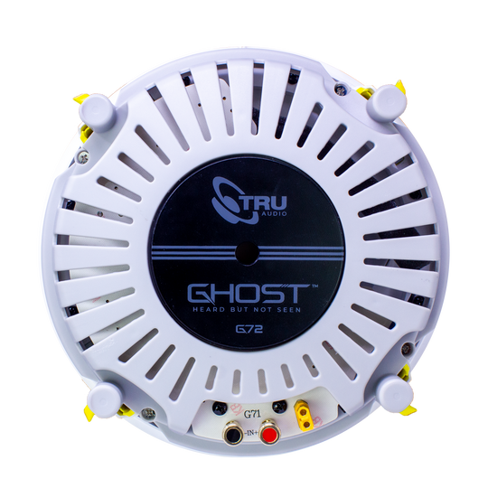 TruAudio Ghost In-Ceiling Speaker, Trugrip™ Toolless Design - 7"