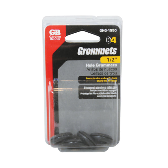 Gardner Bender GHG-1550 1/2 inch (12.7 mm) Inside Diameter Grommet, (4/Pck