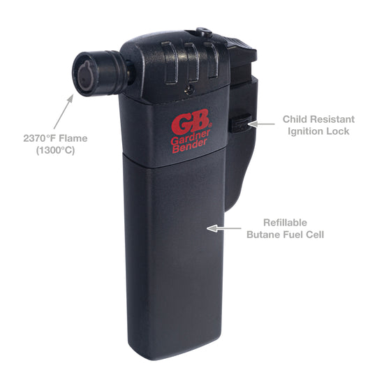 Gardner Bender Butane Heat Shrink Gun with Butane Refill, GHSB-300