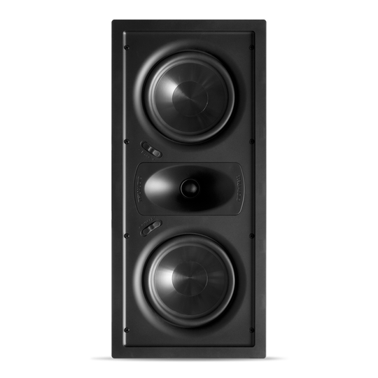TruAudio Ghost Ht™ Series In-Wall Frameless LCR Speaker, Dual 6 1/2" Injected Poly Woofers