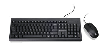 IOGEAR Spill-Resistant Keyboard and Mouse Combo, GKM513B