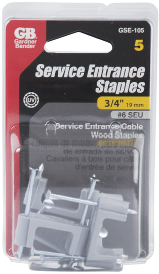 Gardner Bender #6 Service Entrance Cable Straps (5-Pack), GSE-105