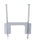 Gardner Bender 3/4" (19mm) Polyethylene Service Entrance Cable Strap Staple, Zinc-Plated Nails, Grey, #6 SEU, Wood (10-Pk), GSE-115