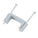 Gardner Bender Gray Plastic Service Entrance Cable Straps for #2 SER Cable (5-Pack), GSE-205